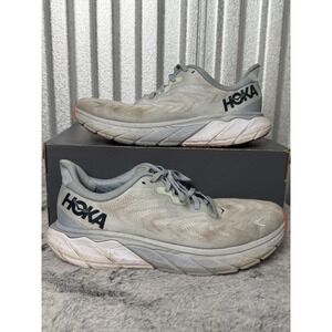 Hoka One One Arahi 6 Shoes Womens 10.5 Gray Road Running Sneakers 1123195 PABF